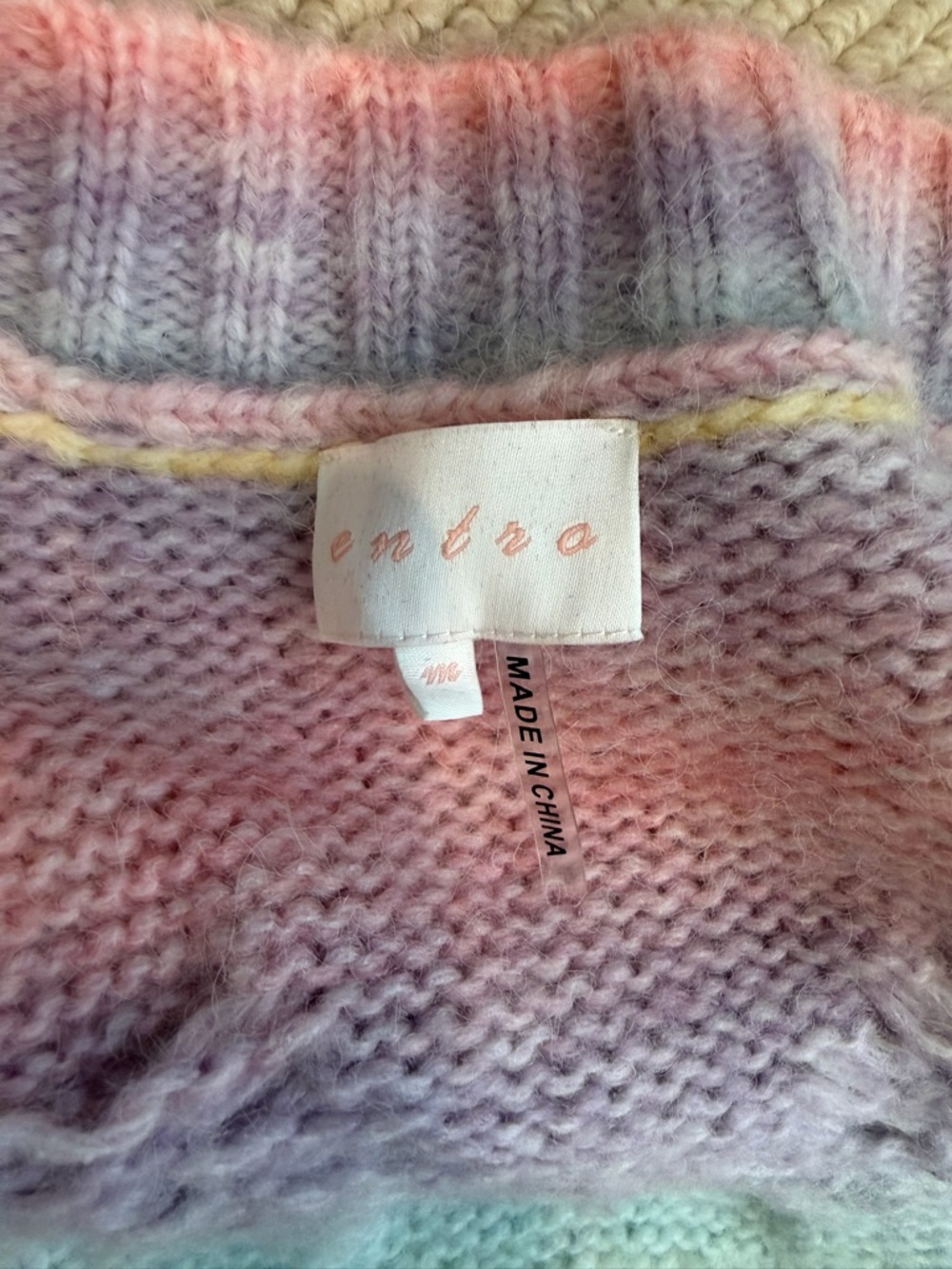 Entro ombré cardigan size M - Picture 2 of 3
